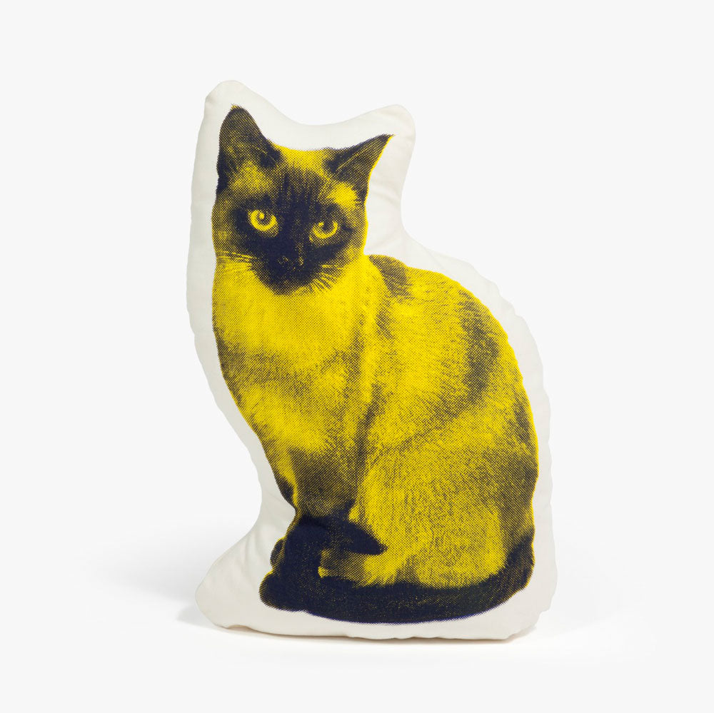 SIAMESE CAT Mini Fauna Animal Cushions Ross Menuez Areaware