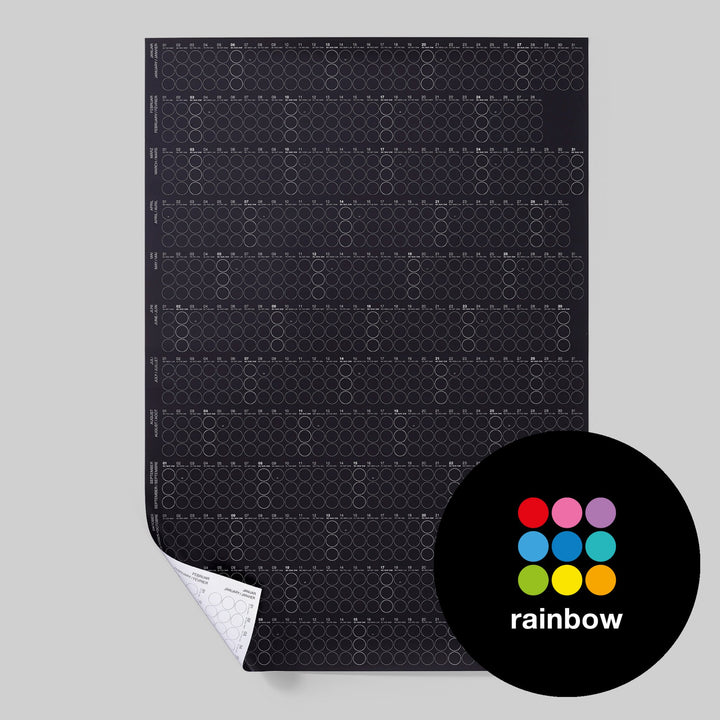 HIGH RAINBOW - Jahresplaner - Hochformat | dot on