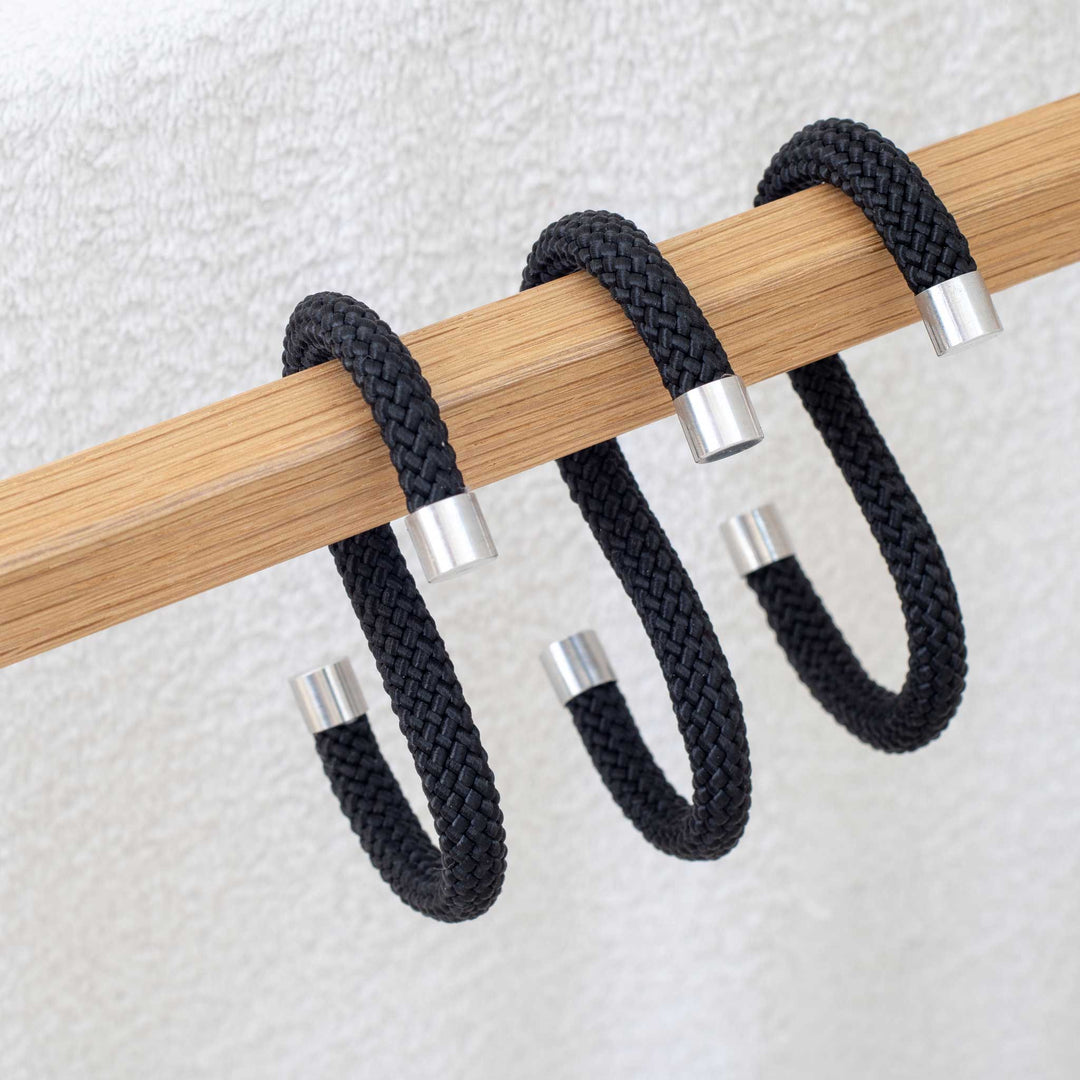 ROPE HOOK | Textil-S-KLEIDERHAKEN aus Seil | 5er Set | Peppermint Products