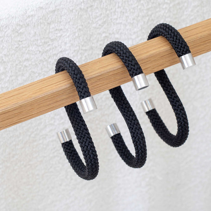 ROPE HOOK | Textil-S-KLEIDERHAKEN aus Seil | 5er Set | Peppermint Products