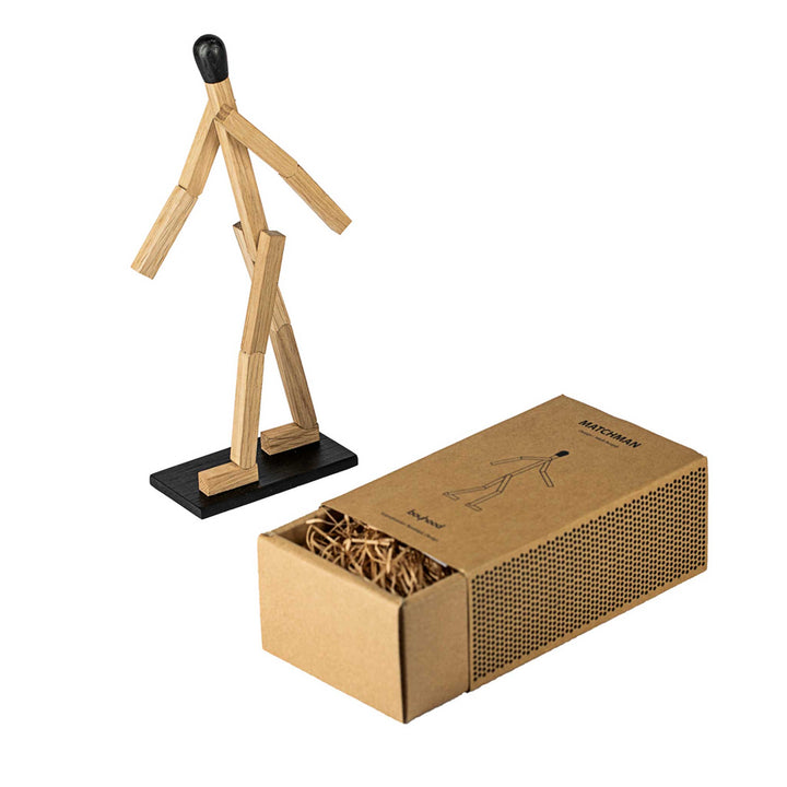 MATCH MAN - Wooden figurine - Oak | Jakob Burgsø | boyhood