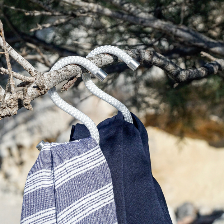 ROPE HOOK | Textil-S-KLEIDERHAKEN aus Seil | 5er Set | Peppermint Products