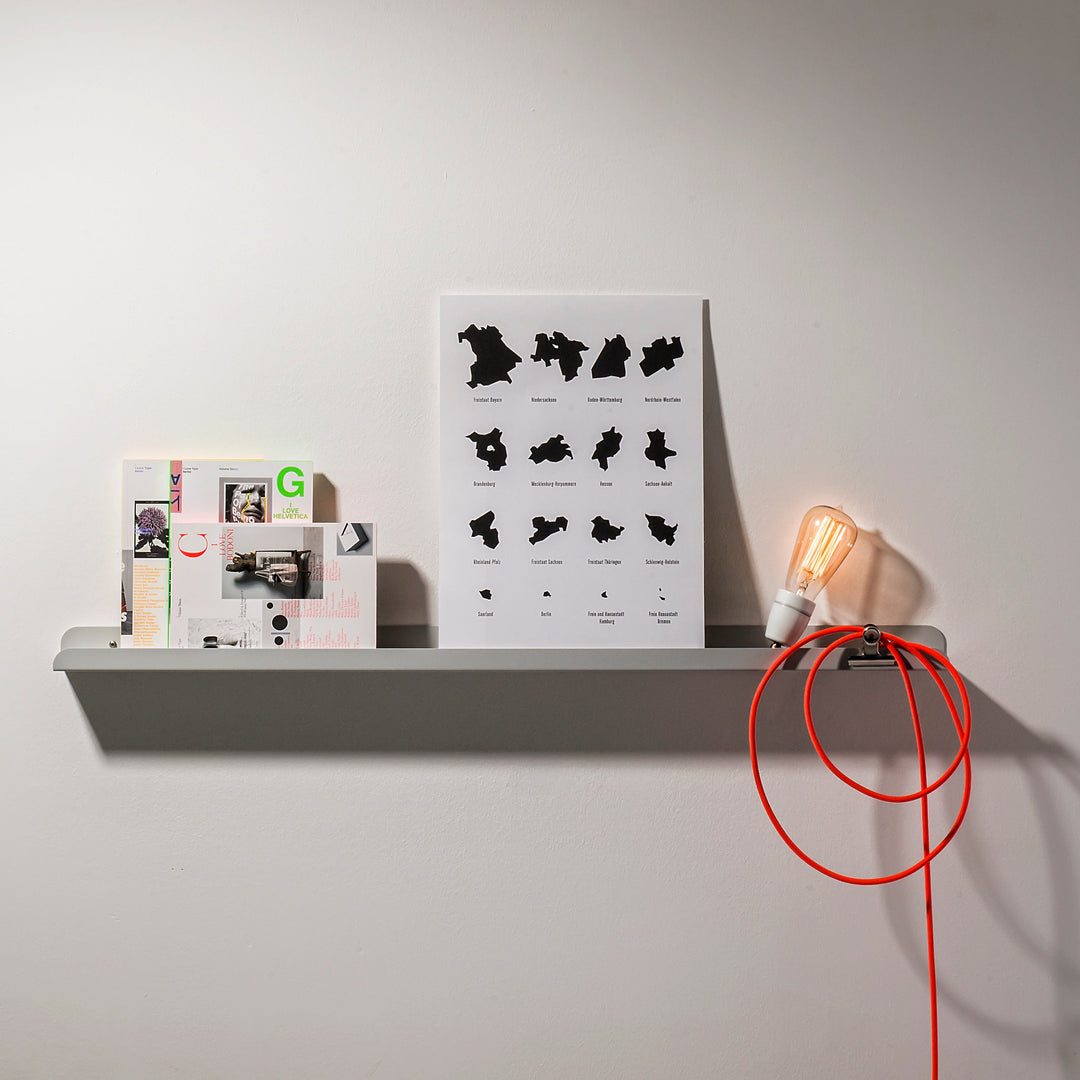 SOLID 03 - Wandregal aus Stahl | weld & co