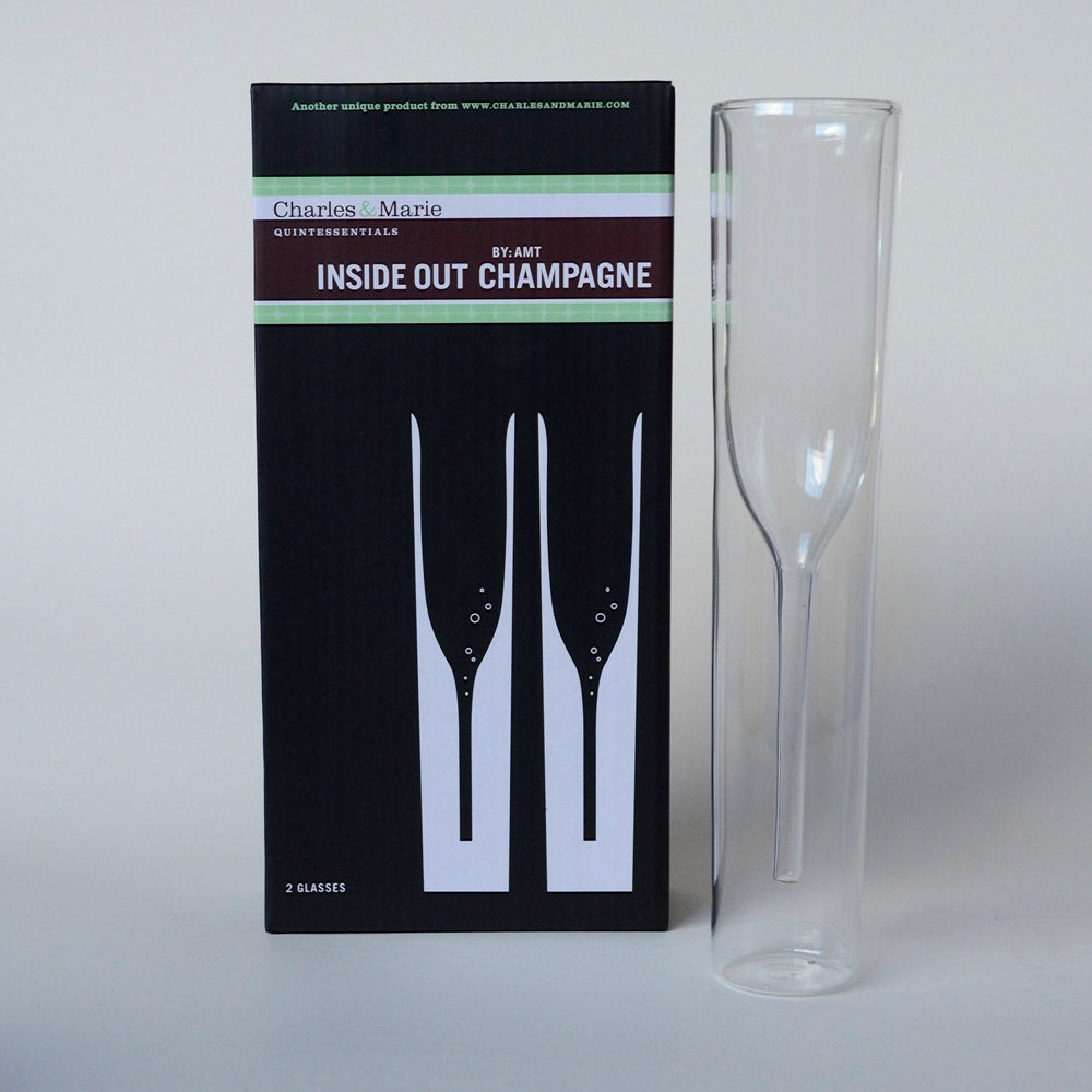 INSIDEOUT Collection - Champagne Glasses - Set of 2 - 100ml | byAMT Alissia Melka-Teichroew | Charles & Marie