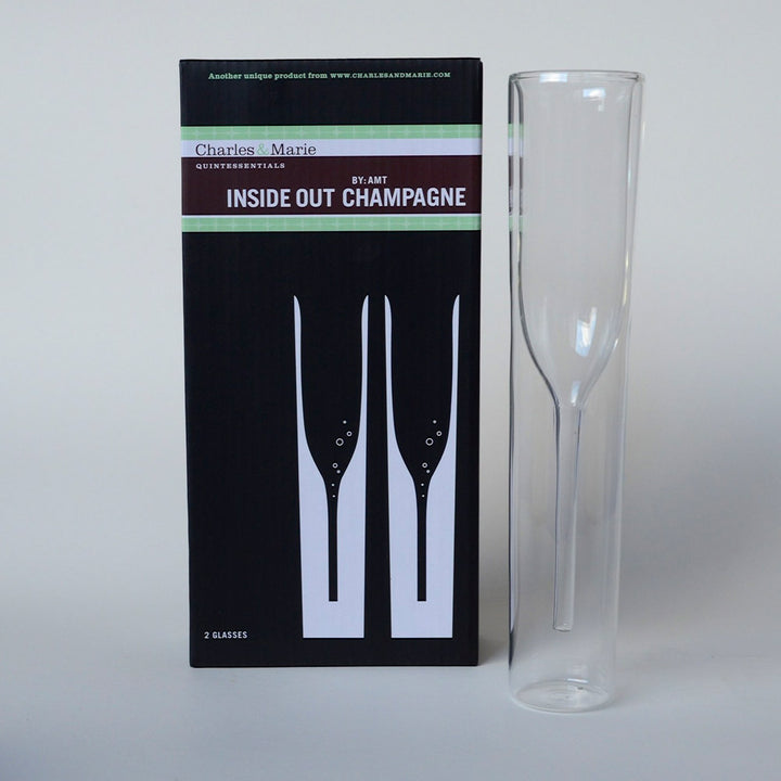 INSIDEOUT Collection - Champagne Glasses - Set of 2 - 100ml | byAMT Alissia Melka-Teichroew | Charles & Marie