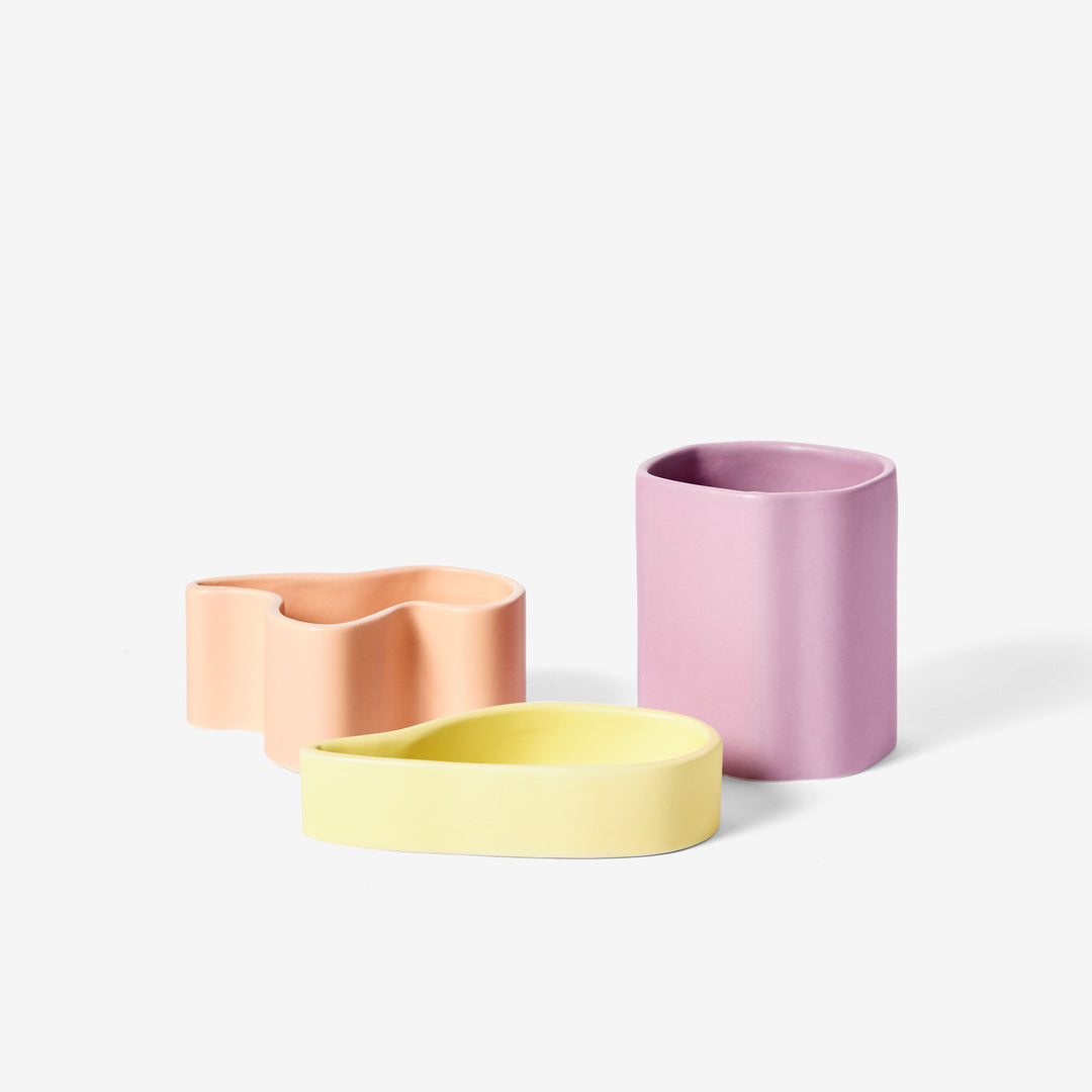 ASSEMBLY DESK SET | 3-teiliges SCHREIBTISCH SET | Alex Proba | Areaware