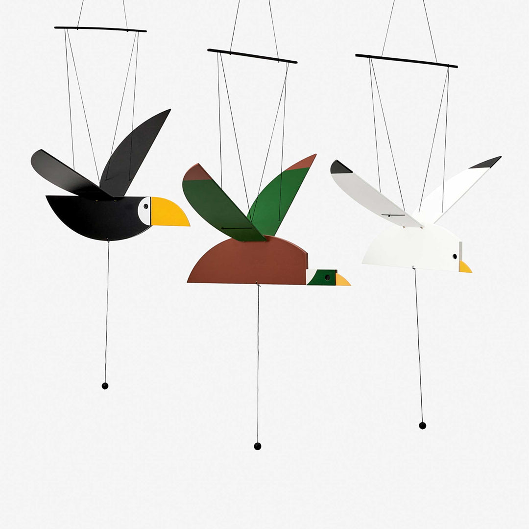 BIRD MOBILE - TOUCAN | Luca Boscardin | Areaware