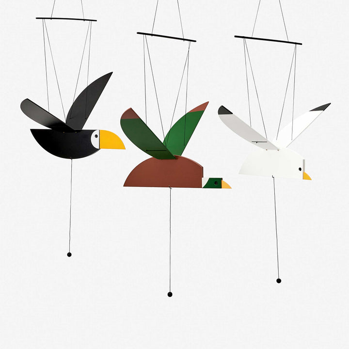 BIRD MOBILE - TOUCAN | Luca Boscardin | Areaware
