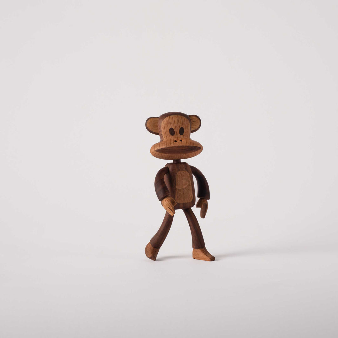 JULIUS the MONKEY - Wooden figurine - Walnut & Oak | boyhood x Paul Frank
