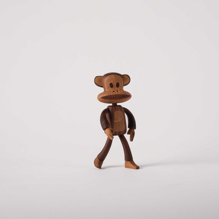 JULIUS the MONKEY - Wooden figurine - Walnut & Oak | boyhood x Paul Frank