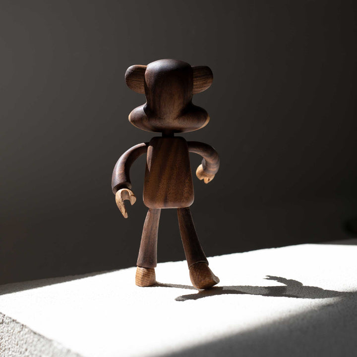 JULIUS the MONKEY - Wooden figurine - Walnut & Oak | boyhood x Paul Frank