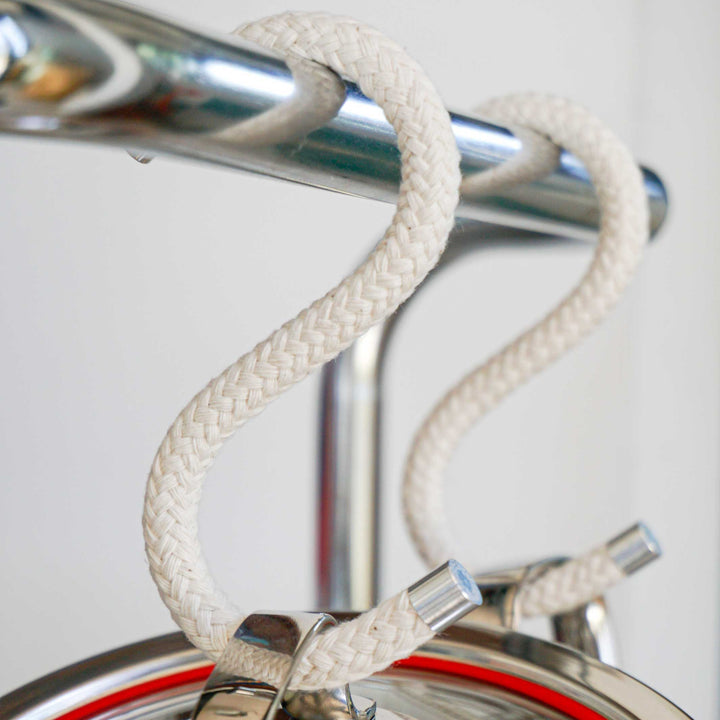 ROPE HOOK Cotton | Naturfarbene Textil-S-KLEIDERHAKEN aus Seil | 5er Set | Peppermint Products