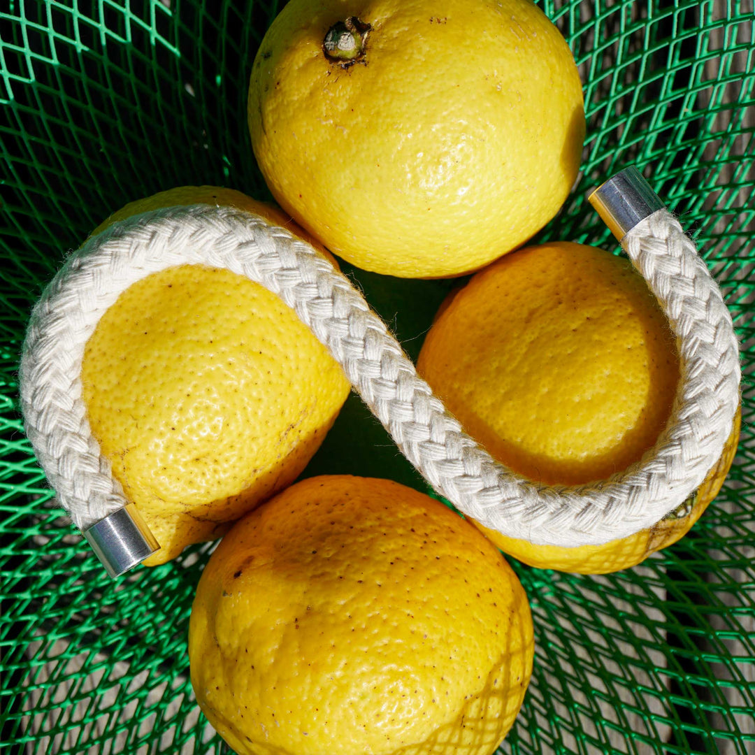 ROPE HOOK Cotton | Naturfarbene Textil-S-KLEIDERHAKEN aus Seil | 5er Set | Peppermint Products