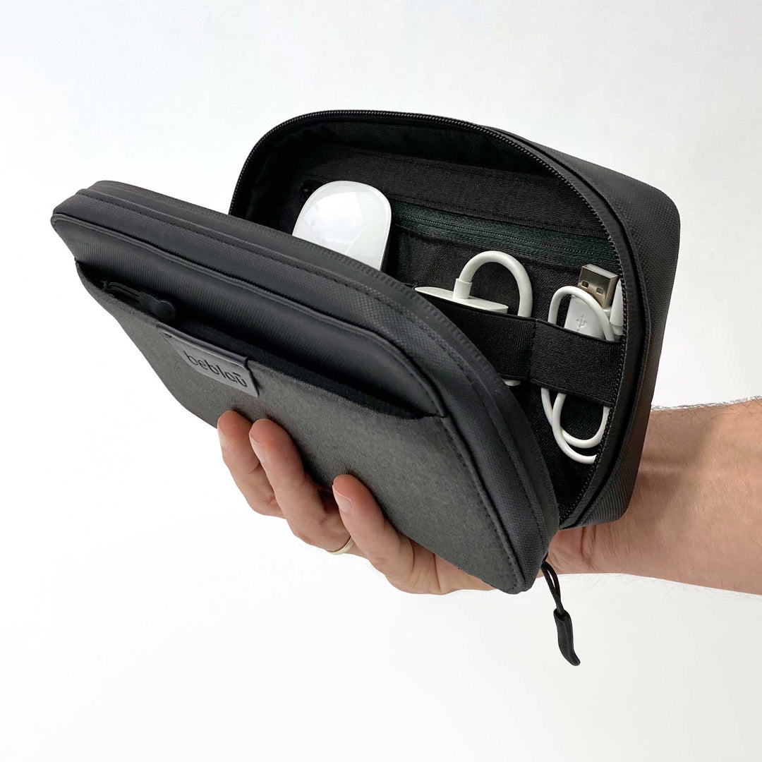 CROSS POUCH - Tech-Organizer-Bag - adjustable belt | beblau