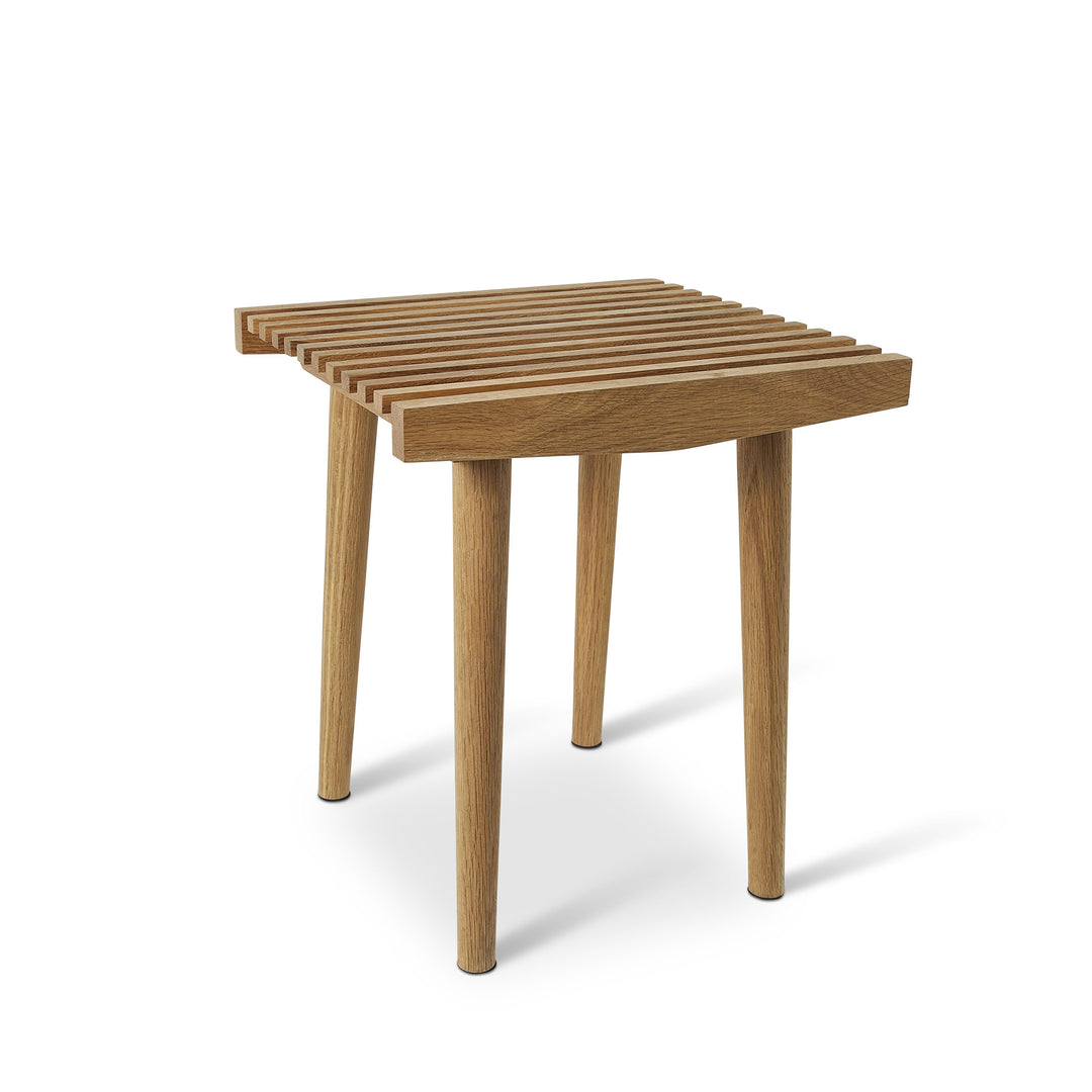 UNO ORA - elegant, wooden Stool (Taburet) - 38 cm | Spring Copenhagen
