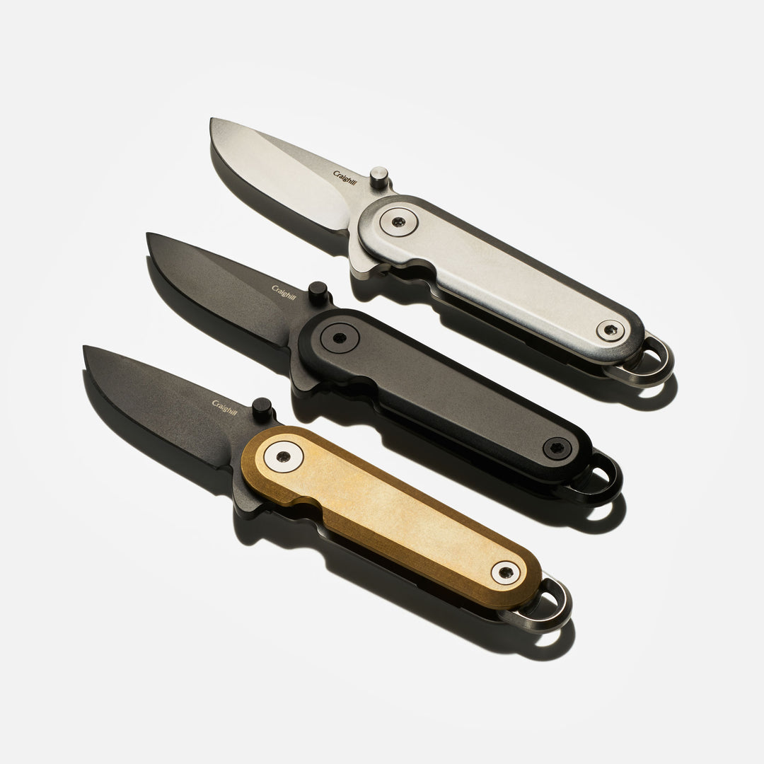 Taschenmesser Lark – Edelstahl · 6,6 cm | Craighill