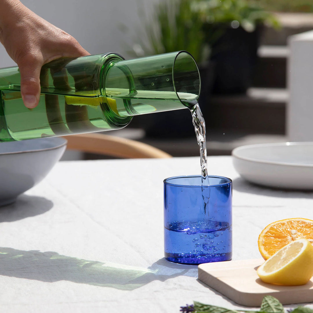 DUO TONE | dual color GLASS CARAFE SET