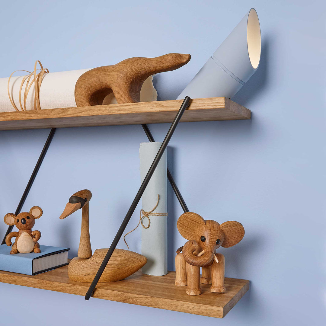 XO2 SHELVING SYSTEM | Base Module 80 cm wide | Natural Oak | Morten Gøttler | Spring Copenhagen