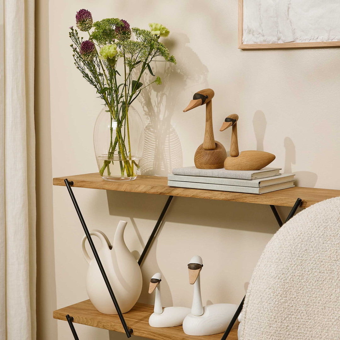 XO2 SHELVING SYSTEM | Base Module 80 cm wide | Natural Oak | Morten Gøttler | Spring Copenhagen