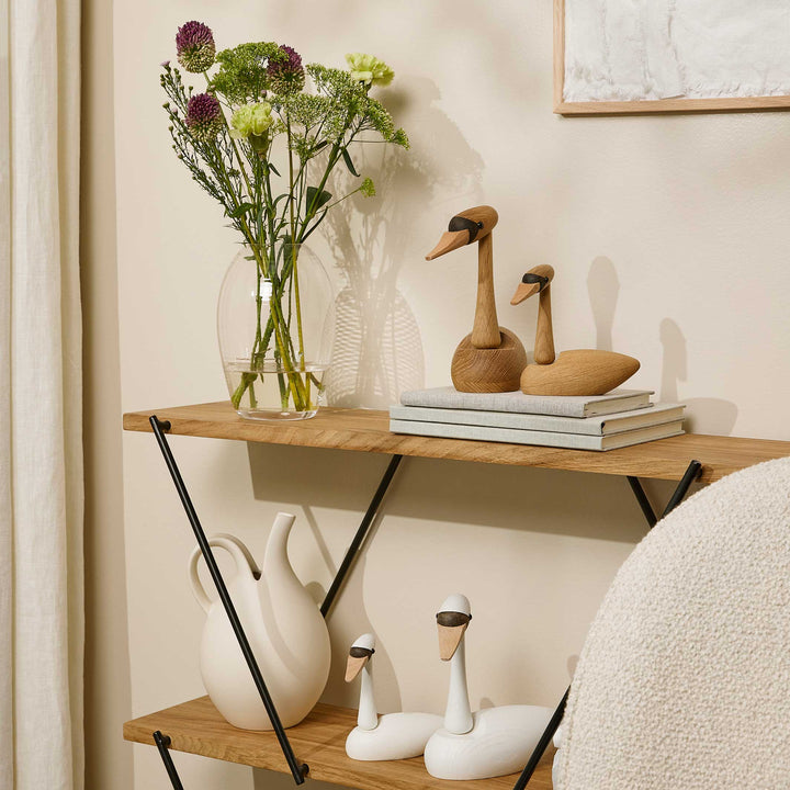 XO2 SHELVING SYSTEM | Base Module 80 cm wide | Natural Oak | Morten Gøttler | Spring Copenhagen