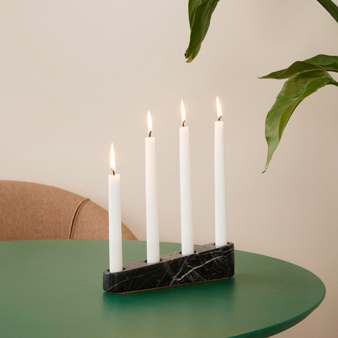 Kerzenständer Ilta – Marmor · L 25 cm