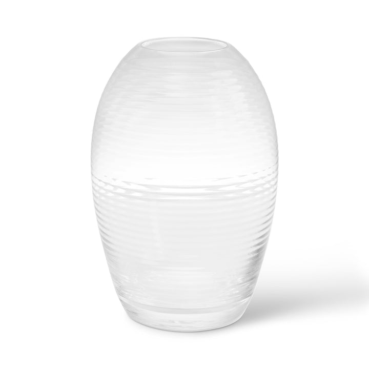 LAINE OVAL - Ovale Glas-Vase - H=20 cm | Samuli Helavuo | Spring Copenhagen