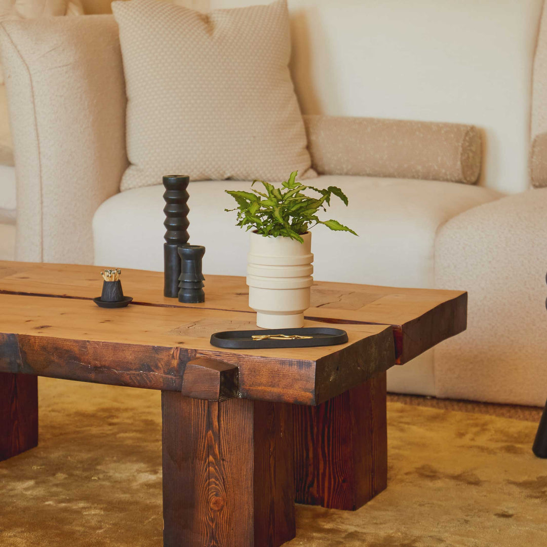 STRATA PLANT VESSEL | Creme PLANTER | Simone Brewster | Areaware