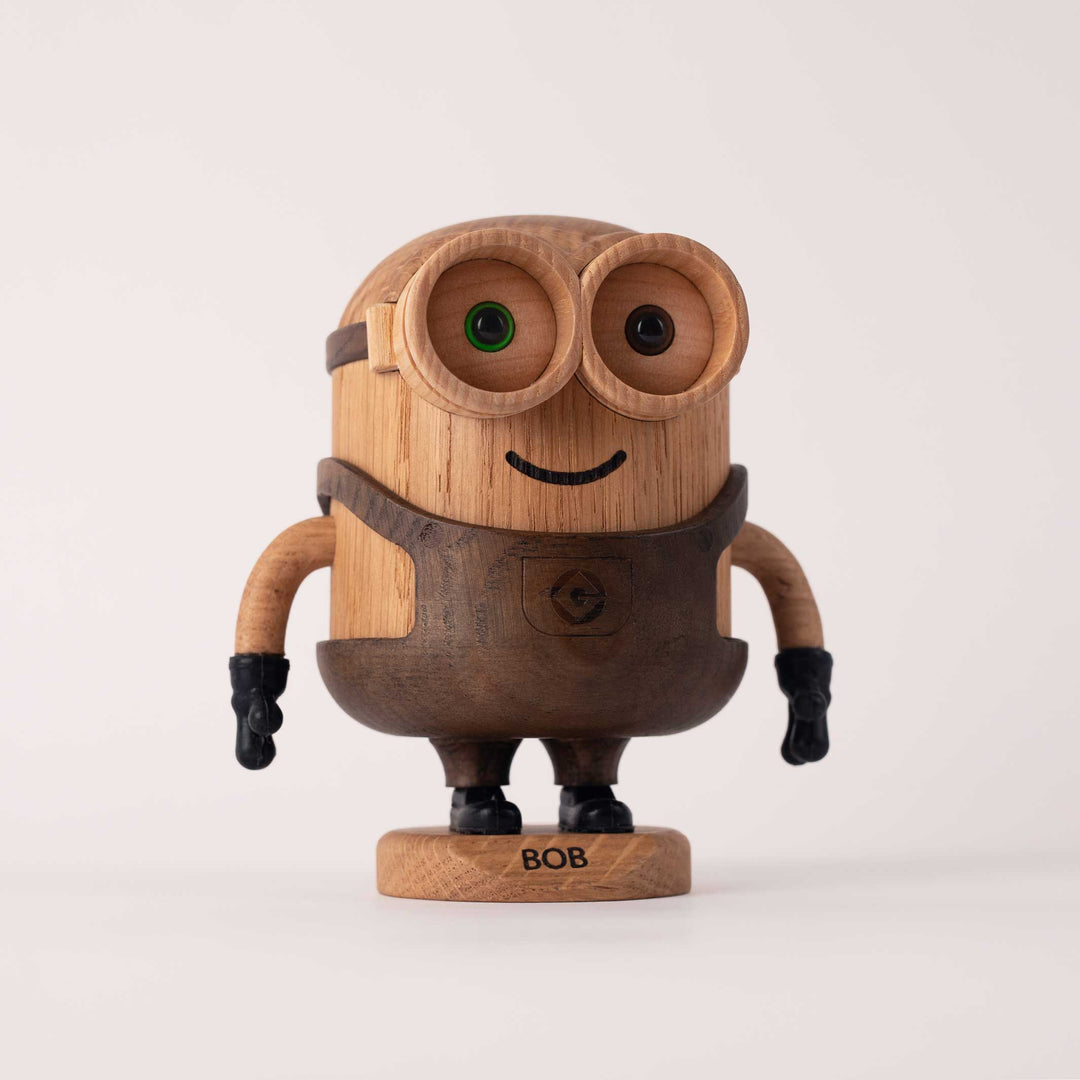 BOB Small - BOYHOOD x Minions - Holzfigur Eiche 11,5 cm hoch - Jakob Burgsø | boyhood