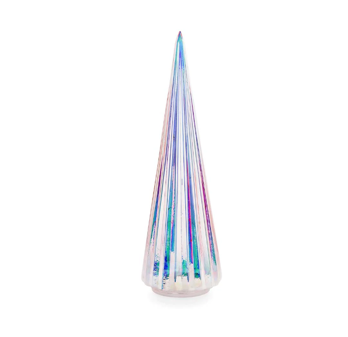 CLEAR - Glass Christmas Tree with LED lighting - 37 cm high | MoMA