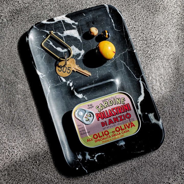 NOCTURN CATCH MARBLE - Ablage - Schale aus schwarzem Marquina Marmor | Craighill