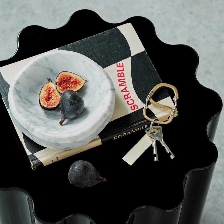 FACET BOWL - Ablage - Kleine Schale aus weissem Carrara Marmor - 14 cm | Craighill