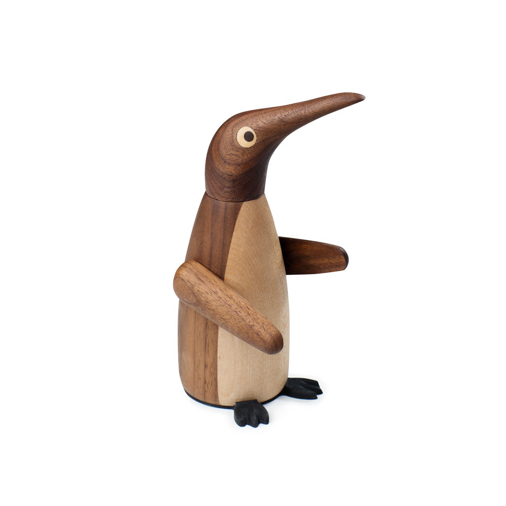 Salzmühle Salt Penguin – FSC-Walnuss · 17 cm | Spring Copenhagen · Gastgeschenk