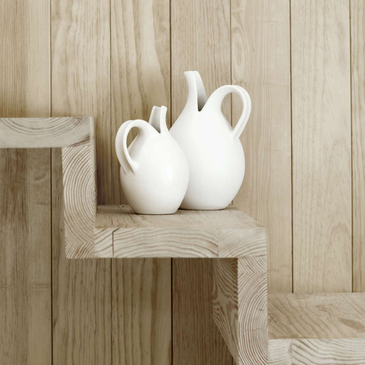 SPALTEKANDEN #64 | off-white PITCHER & VASE | Eva Stahr-Nielsen | Spring Copenhagen