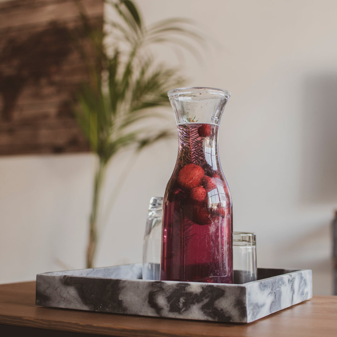 Square marble tray | adorist