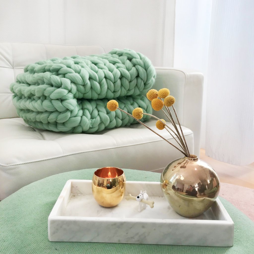 Square marble tray | adorist