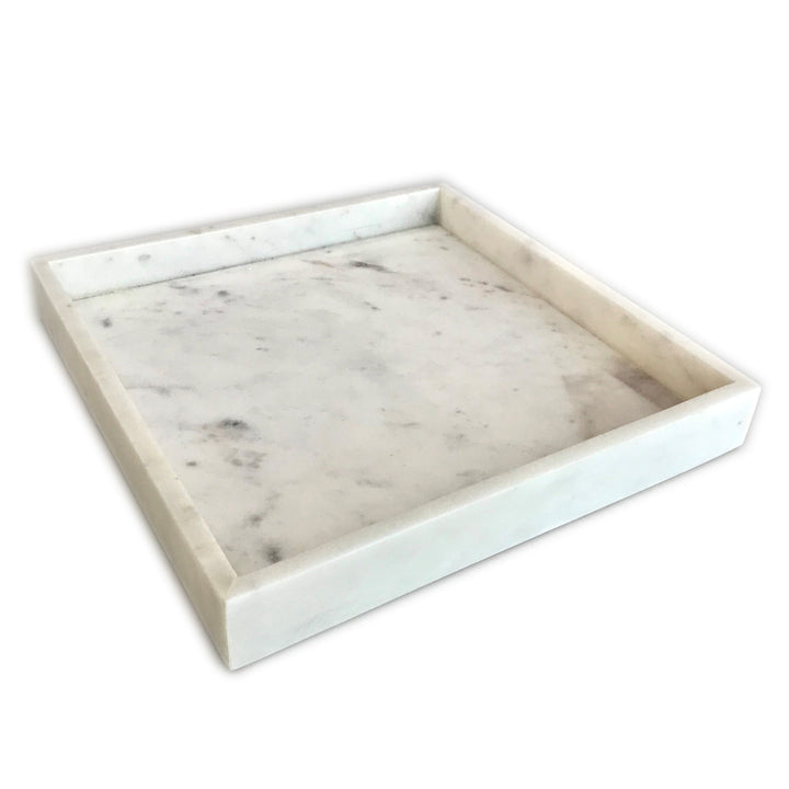 Square marble tray | adorist