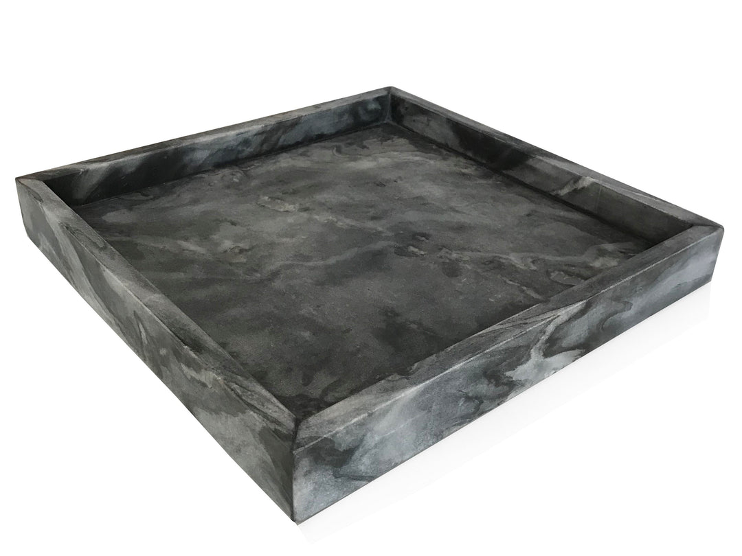 Square marble tray | adorist