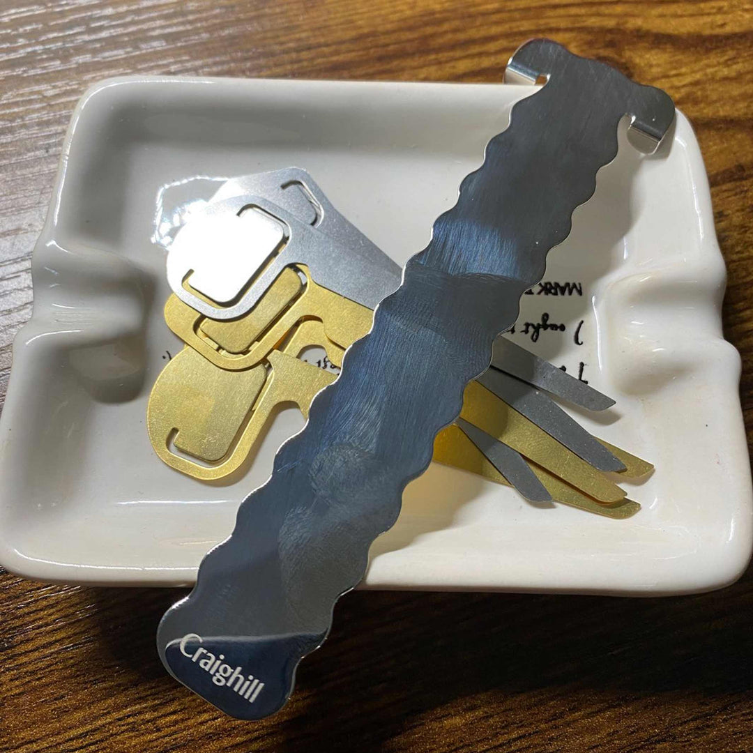 PERCH - Silber-glänzendes Lesezeichen - Edelstahl | Craighill