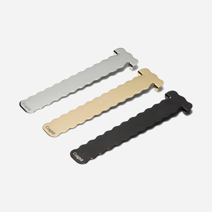 PERCH - Silber-glänzendes Lesezeichen - Edelstahl | Craighill