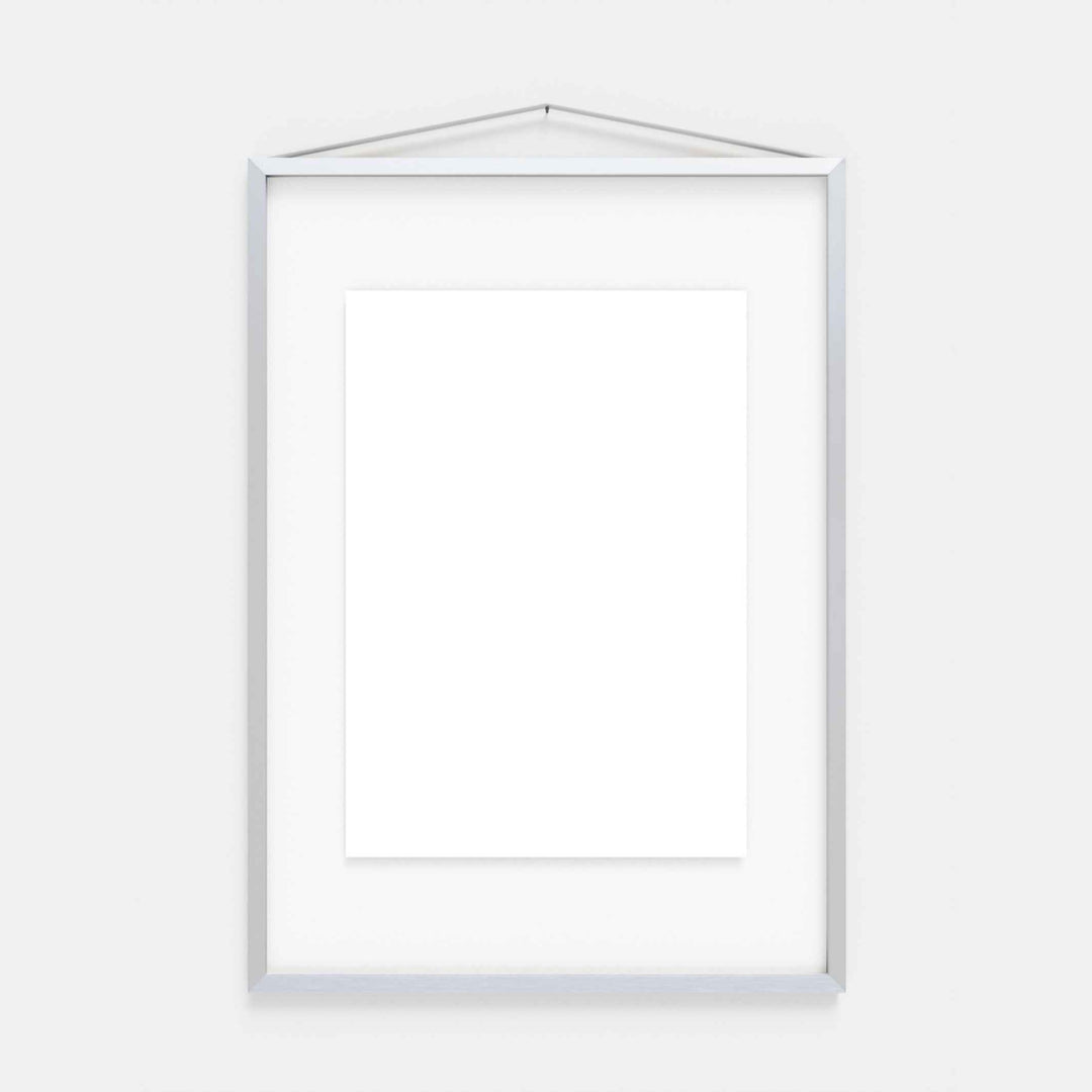 Picture frame - FRAME BRUSHED ALUMINIUM | Moebe