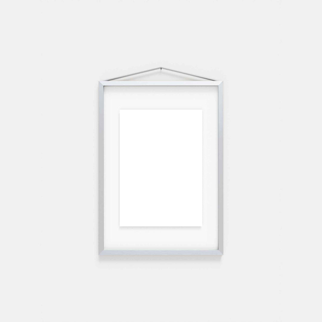 Picture frame - FRAME BRUSHED ALUMINIUM | Moebe