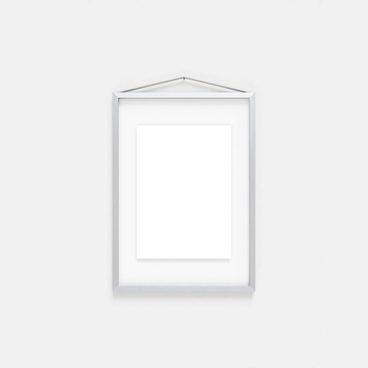 Picture frame - FRAME BRUSHED ALUMINIUM | Moebe