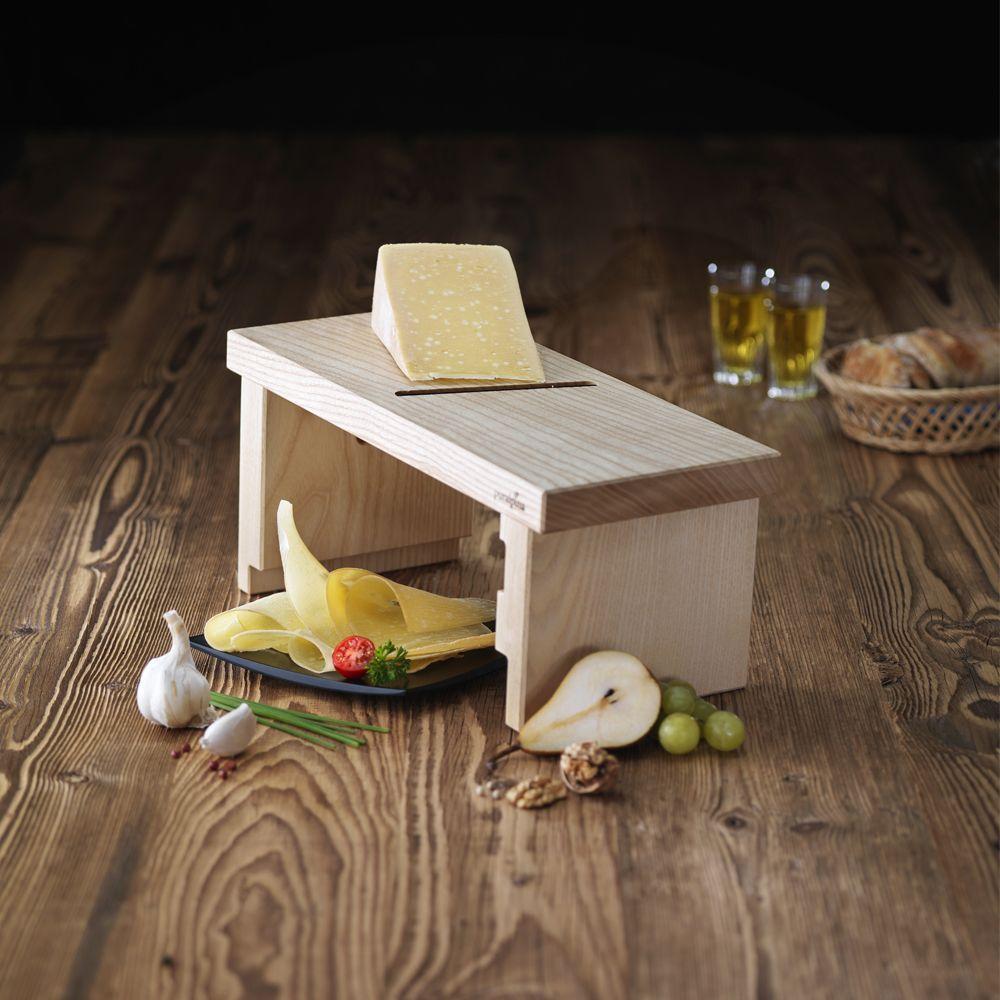 Käsehobel - DER KLEINE - Reibe aus Holz | puralpina