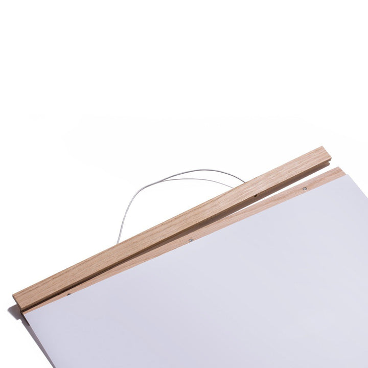 MAGNETISCH - Posterleiste aus Holz | side by side