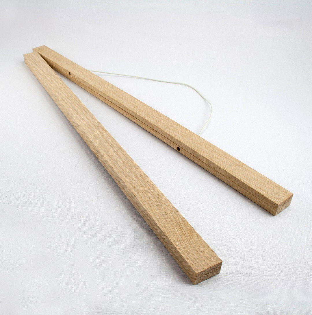 MAGNETISCH - Posterleiste aus Holz | side by side