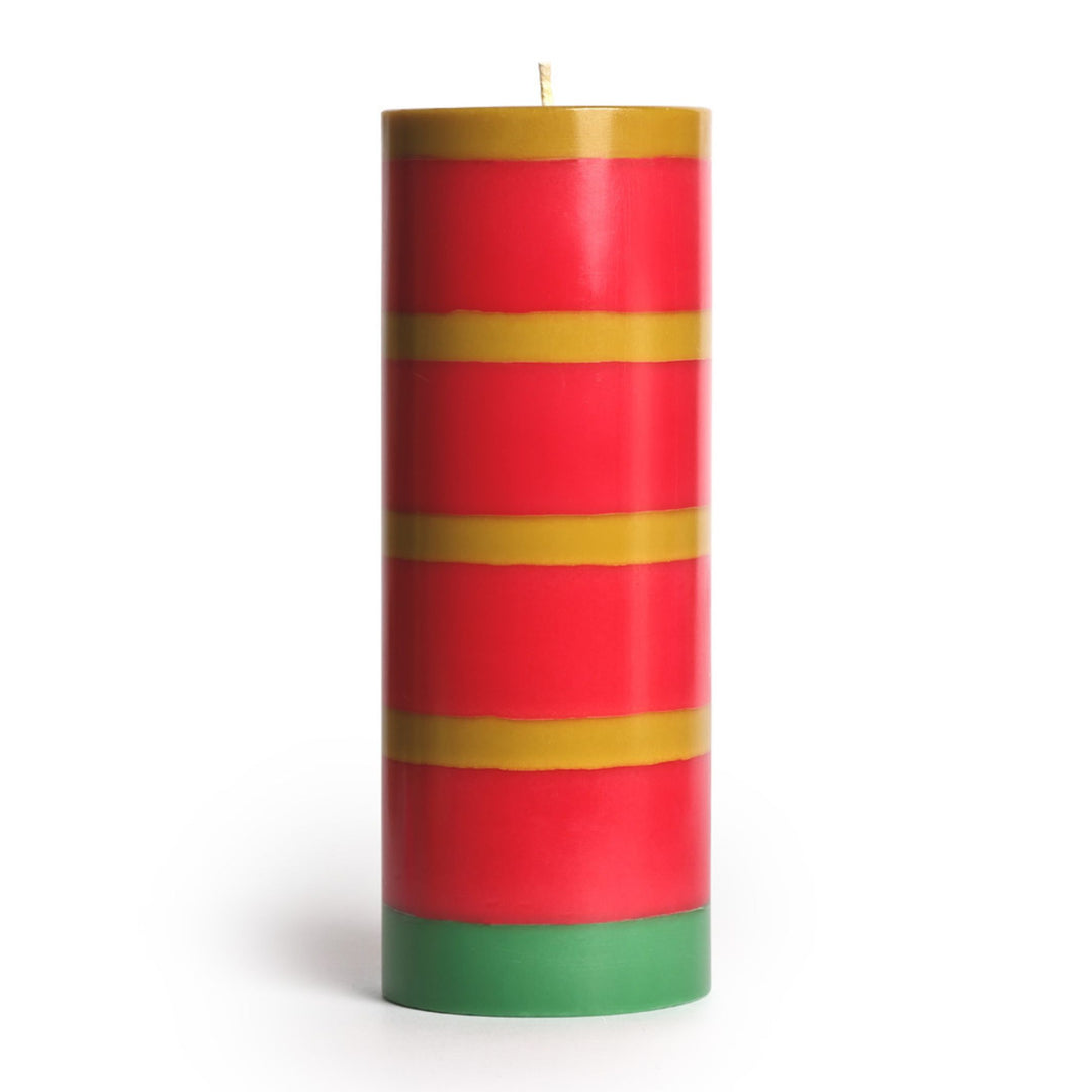 Stumpenkerze Adventskranz – Stearin · 20 cm