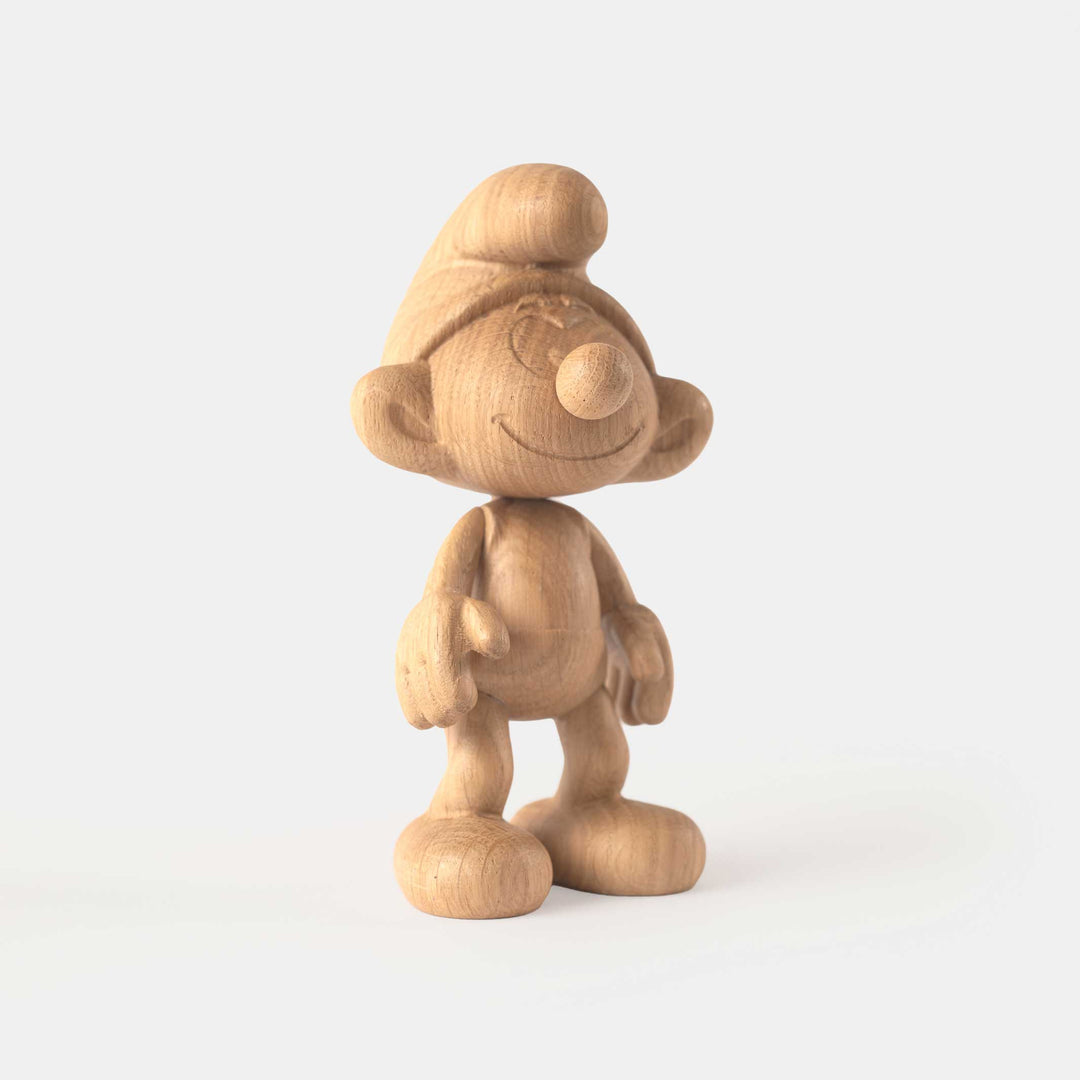 SMURF Small - Wooden Figurine - Oak 13,5 cm high | Jakob Burgsø | boyhood