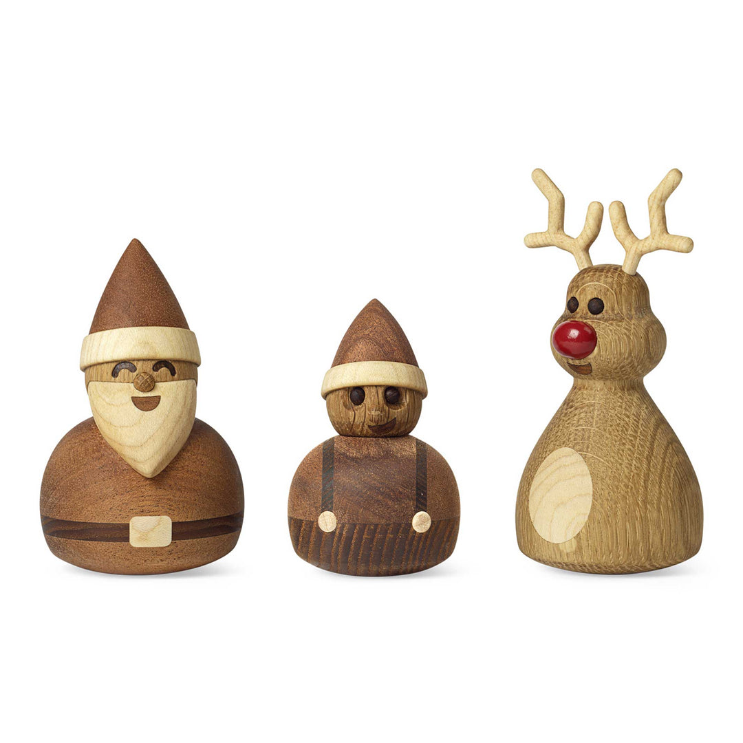 ELFONZO - Wooden Christmas Elf - 8 cm high | Thor Høy | Spring Copenhagen
