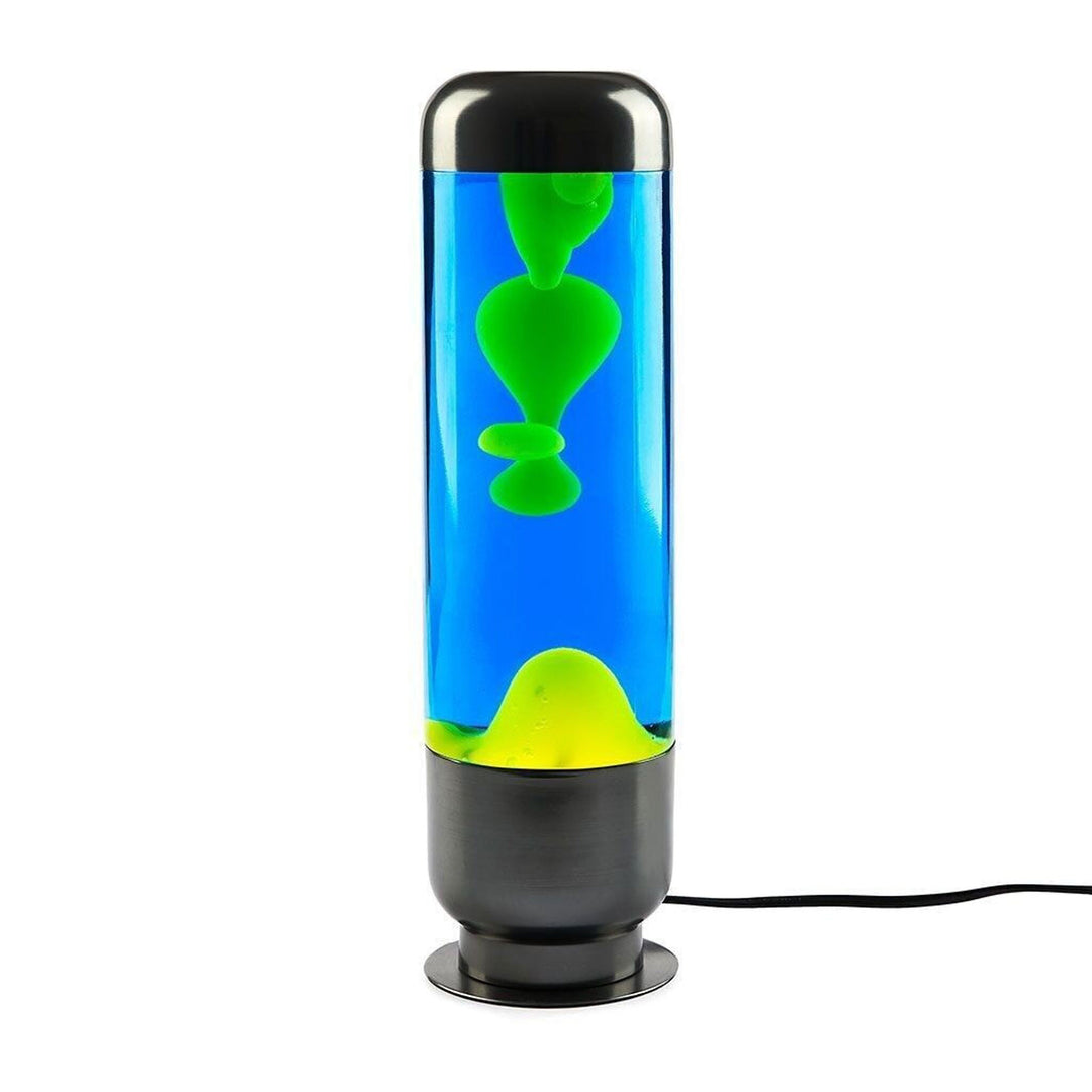 Lava Lamp Capsule – Green-Blue · Aluminium · 35 cm | Balvi