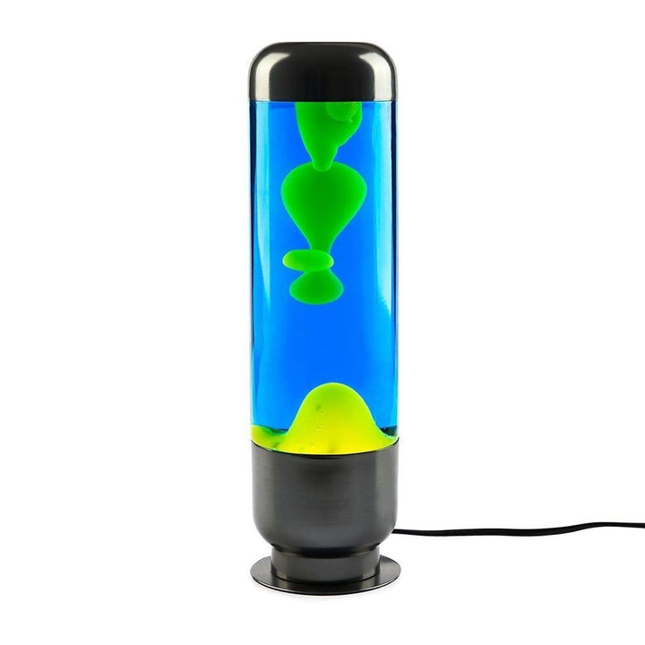 Lava Lamp Capsule – Green-Blue · Aluminium · 35 cm | Balvi